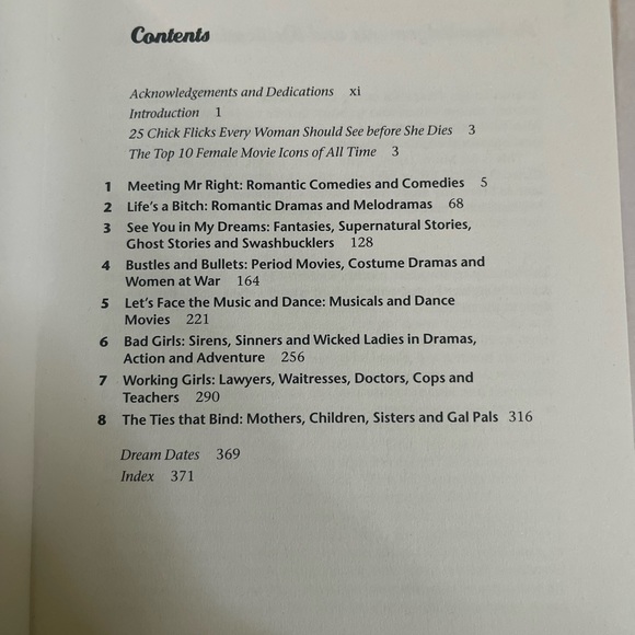 Chick Flicks book - Picture 2 of 3